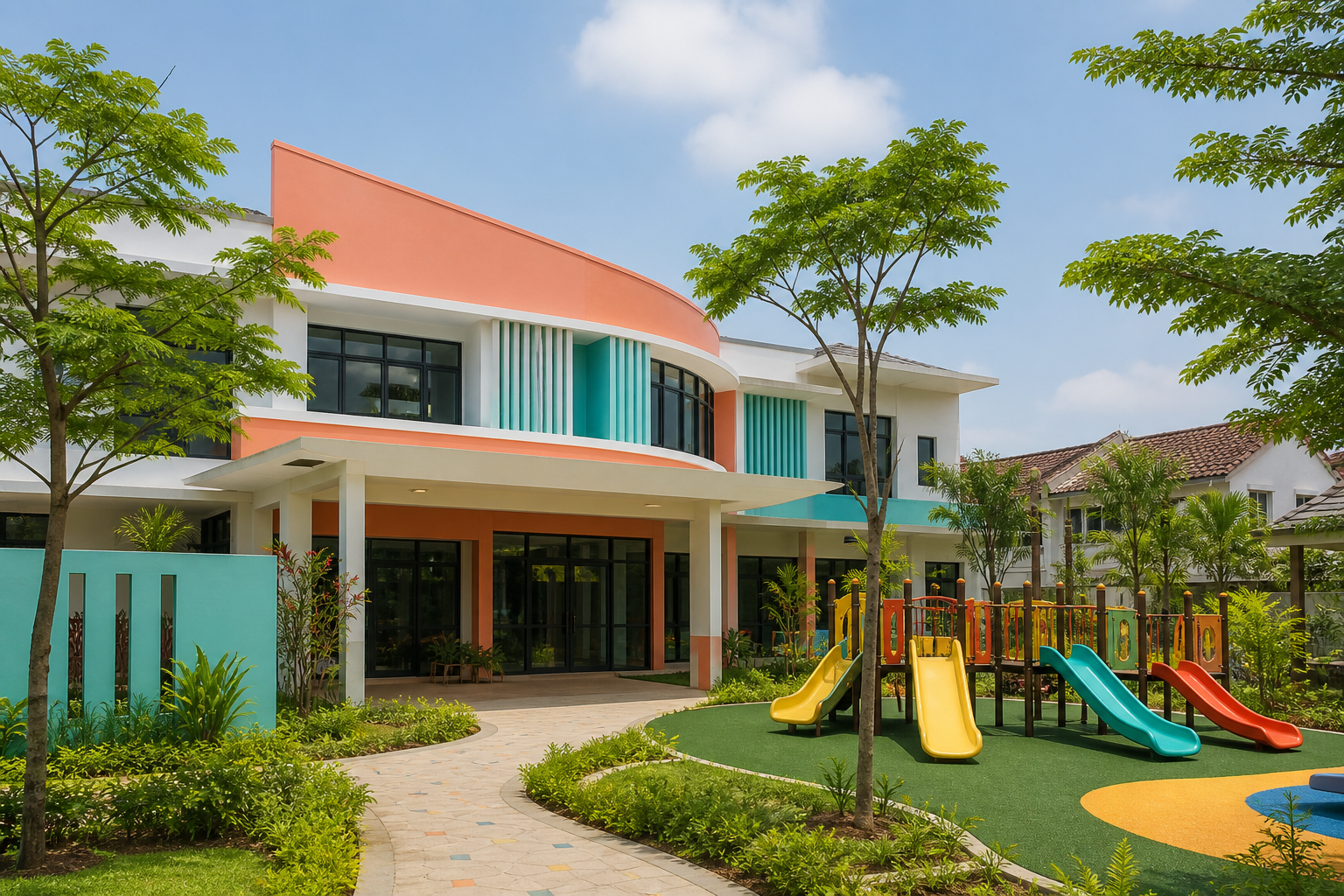 BrightSteps campus exterior